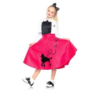 Kids Poodle Skirt 50s Costume